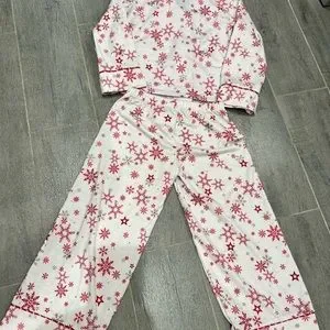 American Girl Pajamas American Girl Warm Wishes White Red
